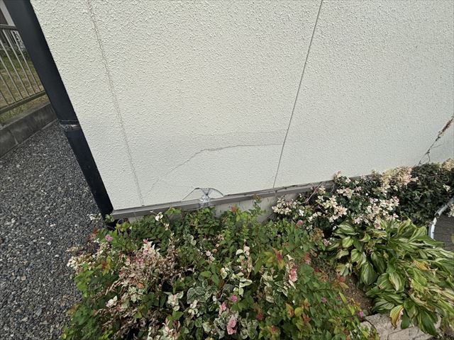 ひたちなか外壁サイディング破損