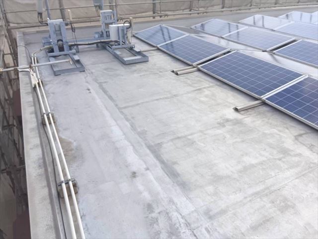 取手市RC3階建高圧洗浄