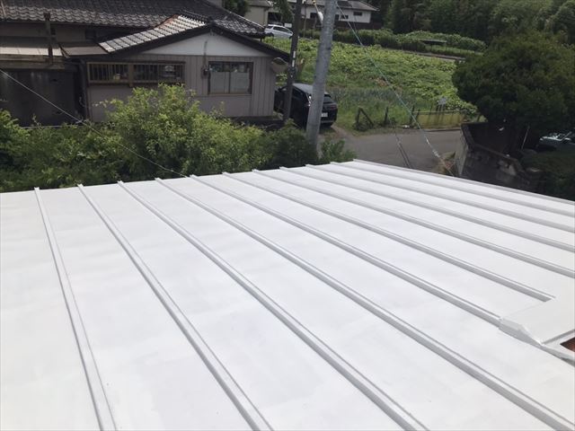 水戸市屋根塗装錆止