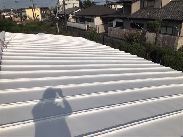水戸市屋根塗装錆止