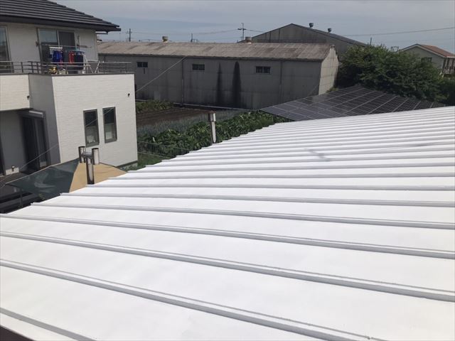 水戸市屋根塗装アドクールアクア プライマー