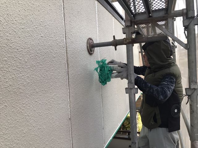 取手市RC3階建シーリング