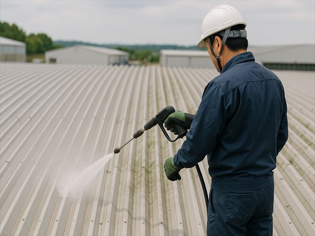 1水戸市屋根洗浄