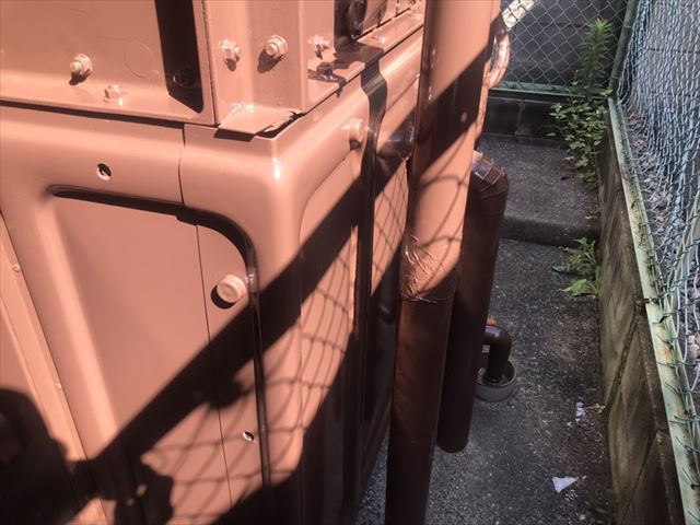 取手市大規模附貯水タンク塗装