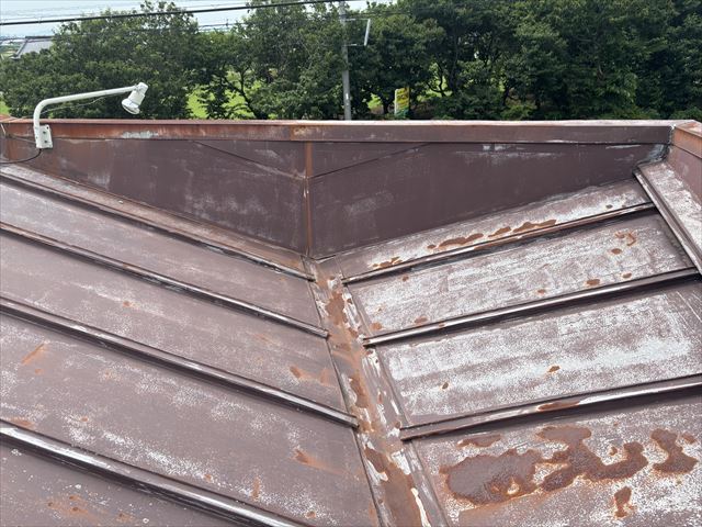 笠間市瓦棒屋根