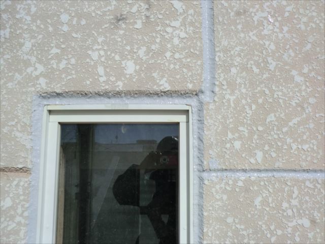窓周りシーリング施工後