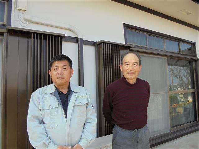 お客様との一枚