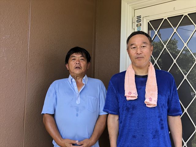 お客様との一枚