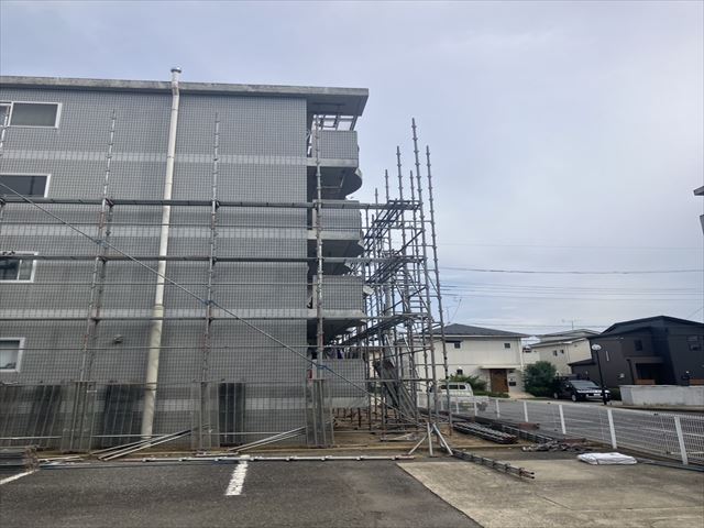 常総市大規模足場