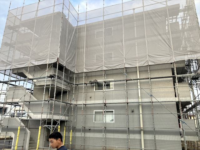 常総市大規模高圧洗浄
