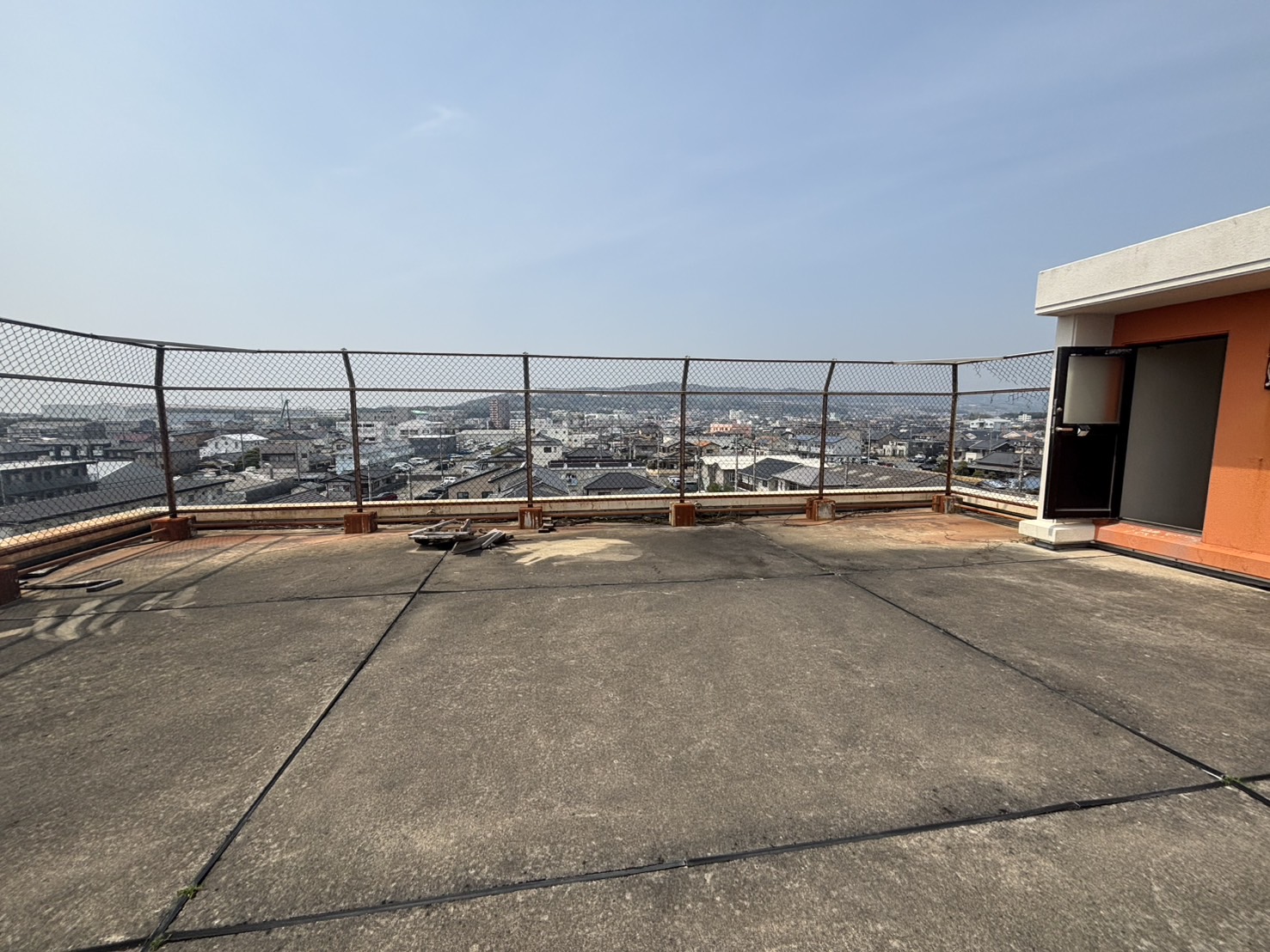 日立市　ＲＣ6階建てマンション　屋上