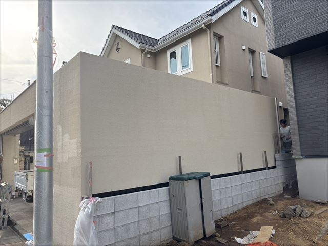 守谷市外塀ベルアート