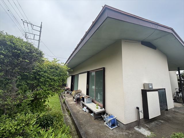 水戸市内で30坪声の建物の御見積に行ってきました。