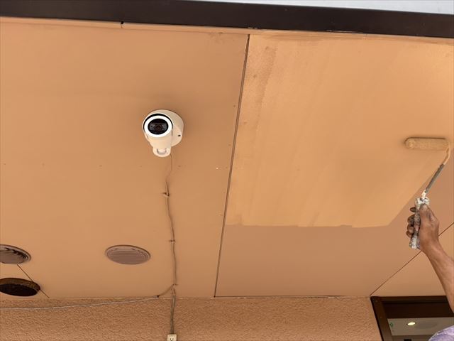 笠間ゴルフ場部分塗装