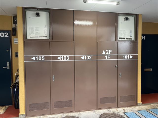 取手RC3階建大規模ピクトグラム
