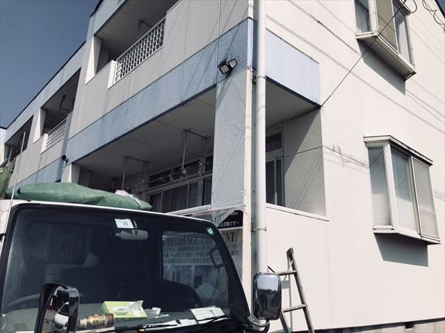 取手市東建コーポレーション外壁補修