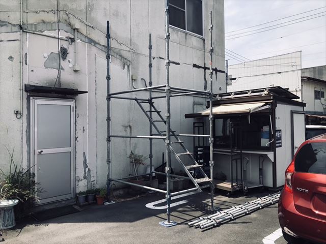 笠間市防水昇降階段