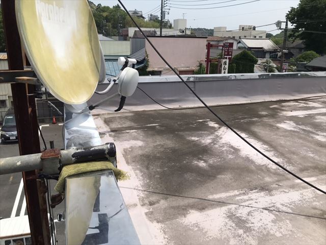 笠間市防水昇降階前