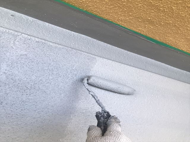 取手市大規模バルコニー防水